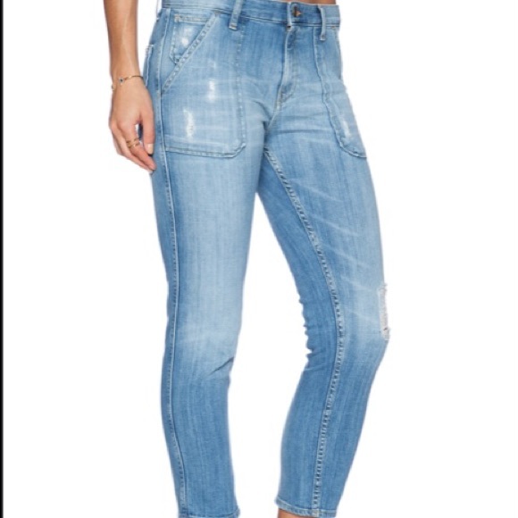 Aquaverde Pierce Mid Rise Jeans - Picture 3 of 16